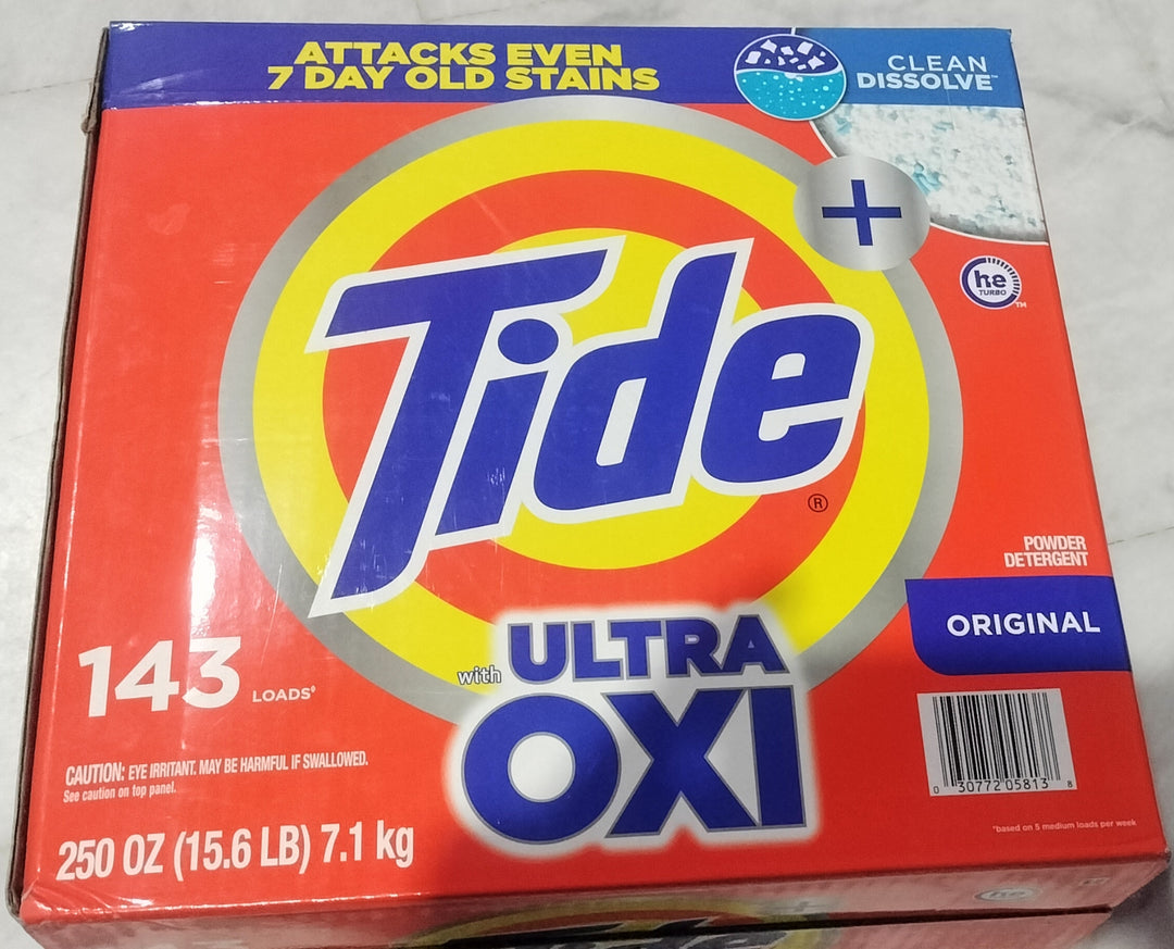 Tide Ulta oxi washing powder 143 loads 7.1kg