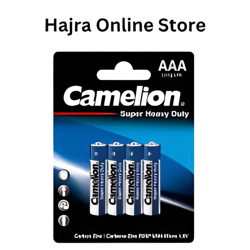 Camelion R03P Super Heavy Duty Blue AAA Battery (Pencil Cell BP4) | cell | rechargable cell | camelion cell