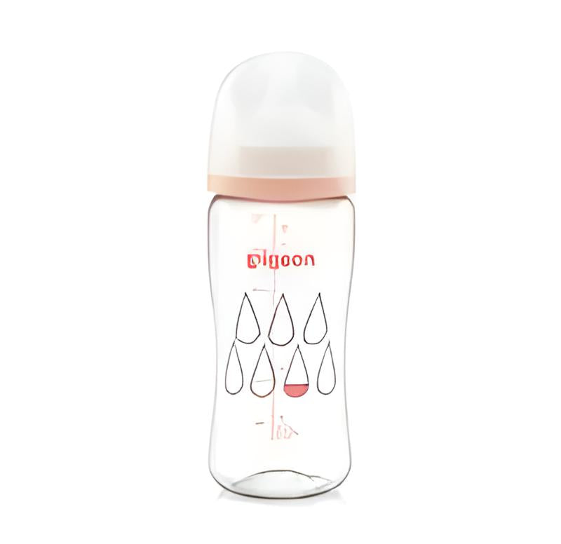 Pigeon Softouch Wide Neck Feeder T-Ester 300ml Dewdrop
