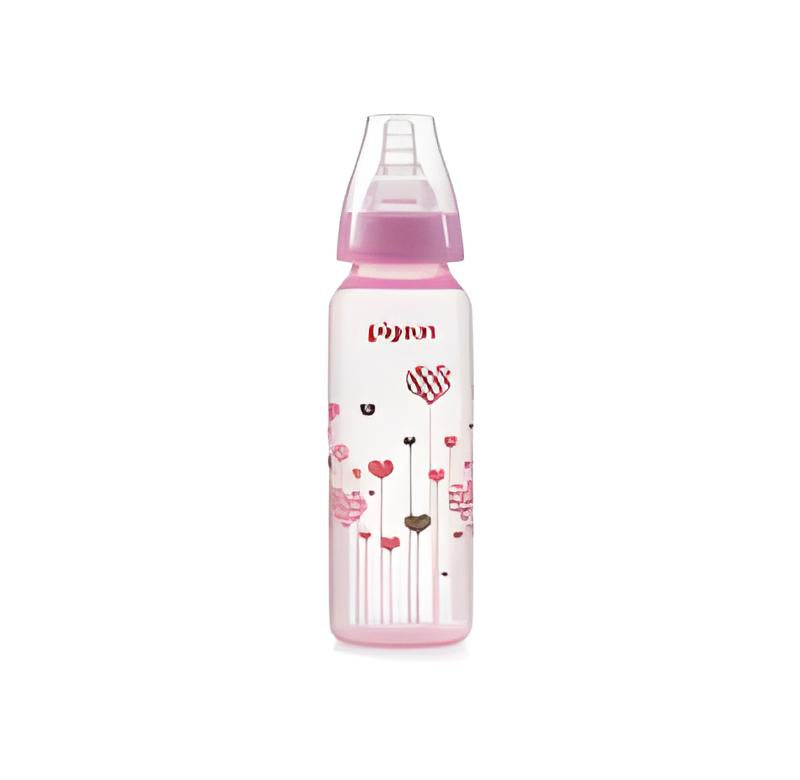 Pigeon Flexible Feeder Clear Rpp 240 Ml Pink