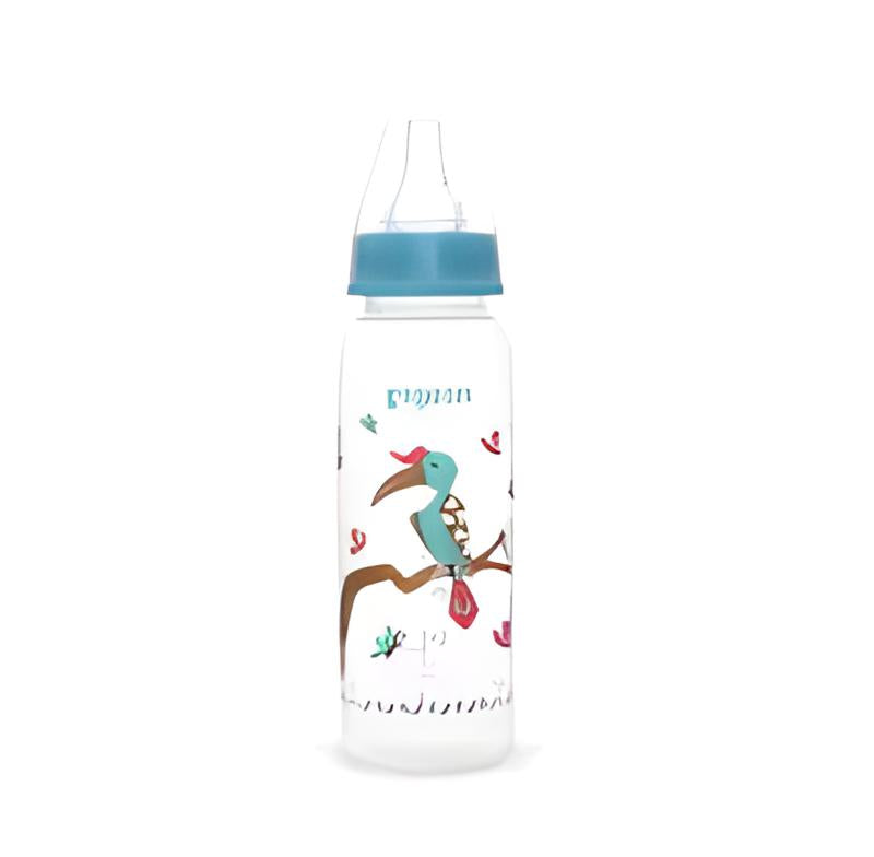 Pigeon Flexible Feeder Clear Rpp 240 Ml Blue