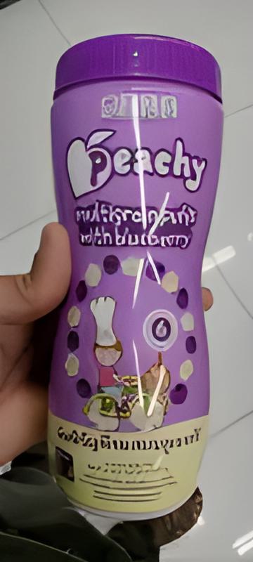 Peachy puffs multigrane with blueberry 40g