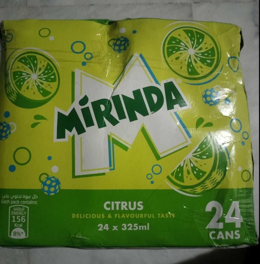 Mirinda citrus 325ml (pack Of 24)