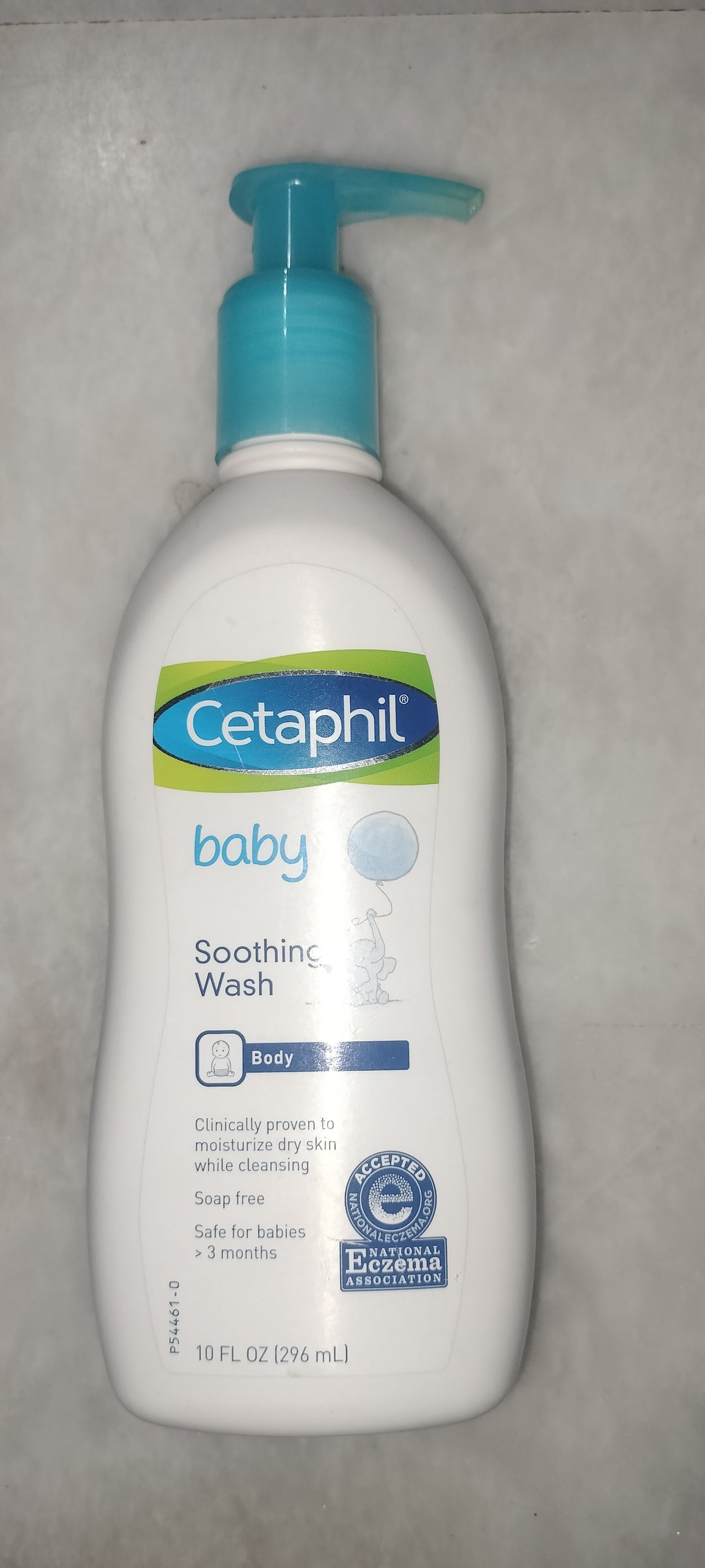Cetaphill baby smoothing wash body soap free 296ml