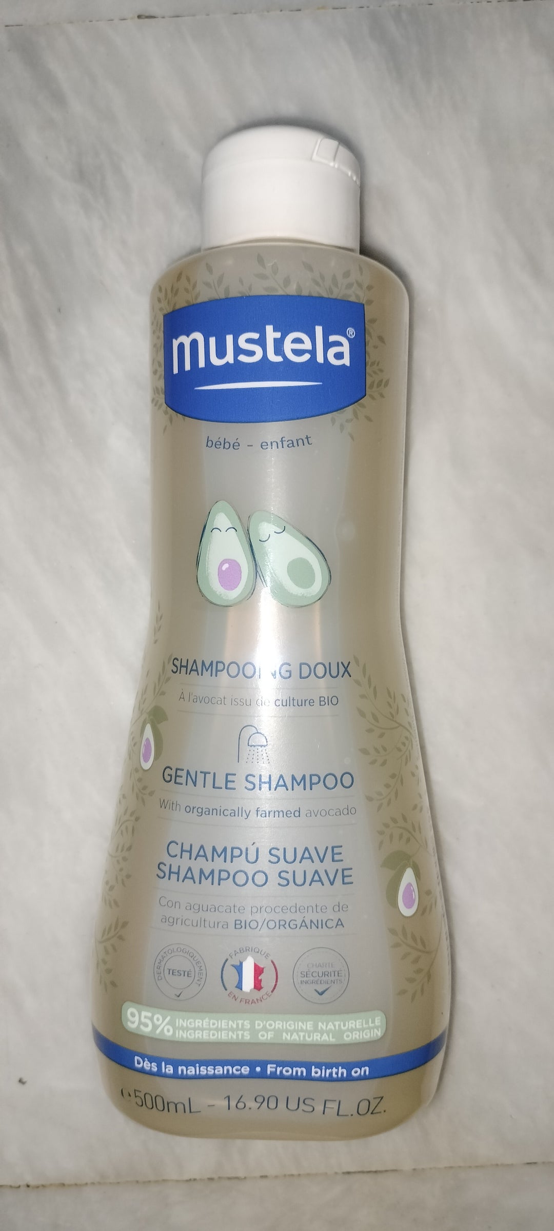 Mustela baby gentle shampoo 500ml