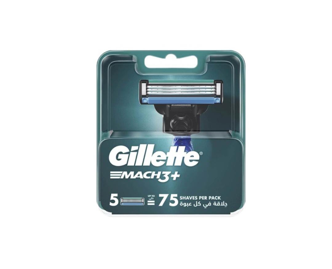 Gillette Mach3 Plus Shaving Razor Carts 5s