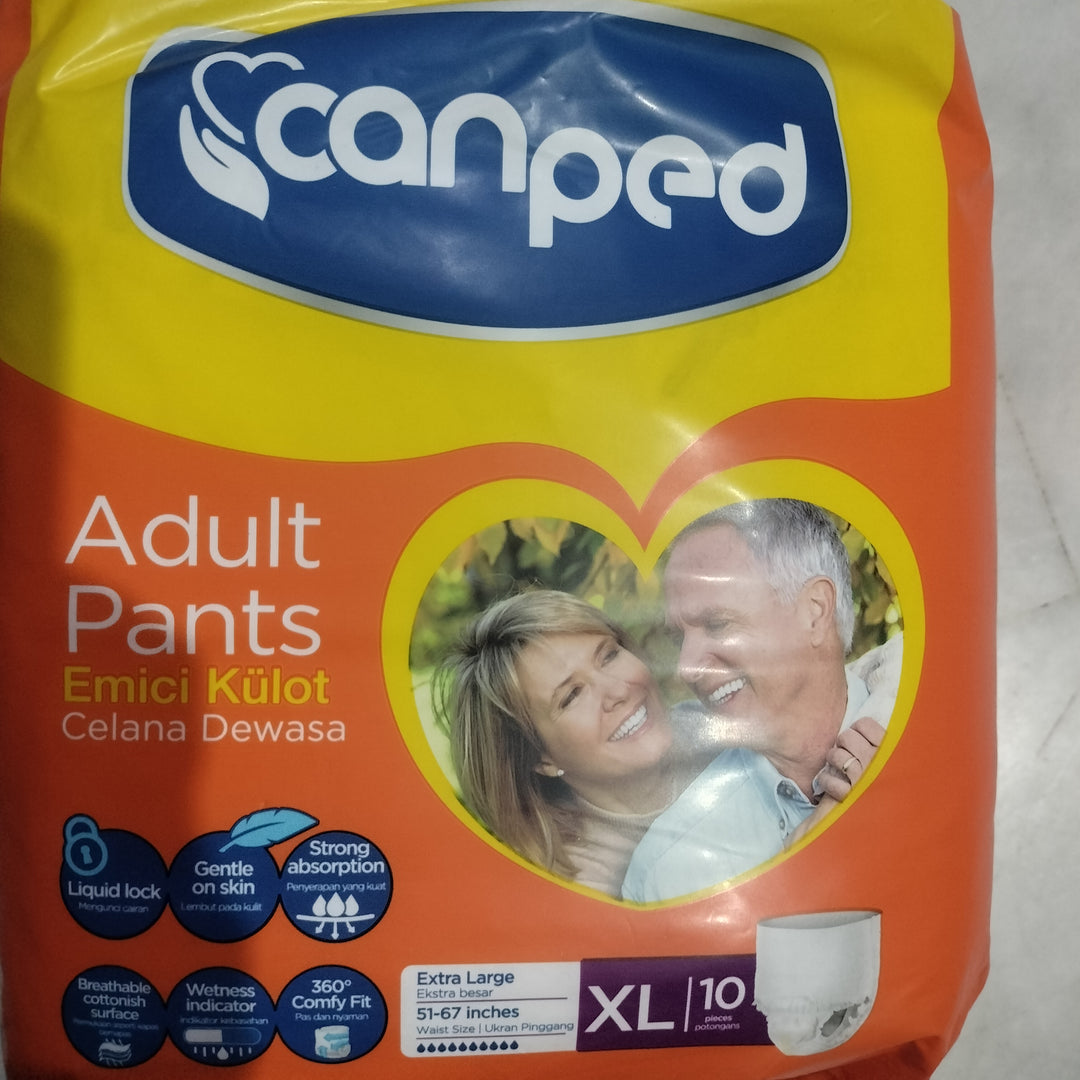 Canped adult pants xl size 10pcs