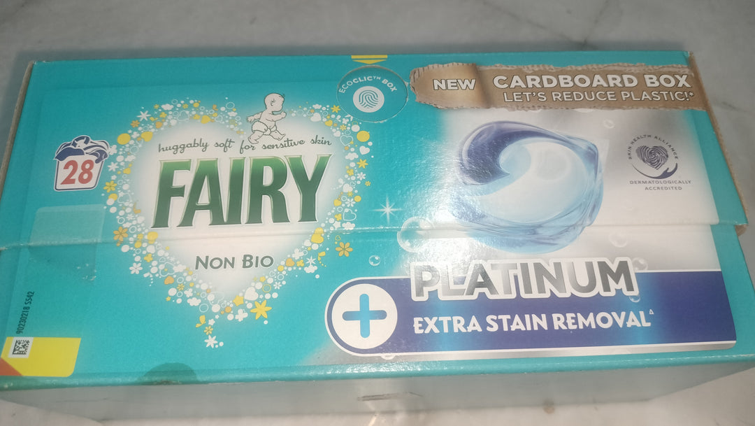 Fairy washing pods non bio 28 pods, 730.8g