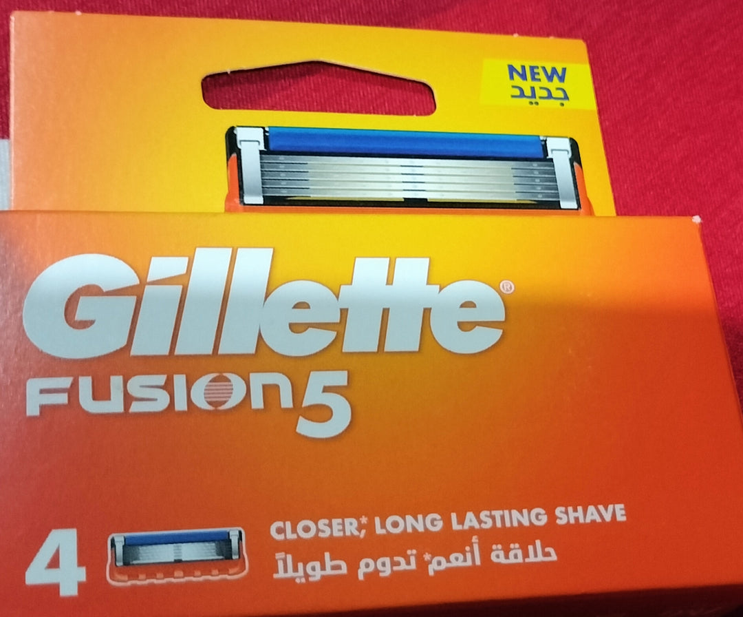 Gillette razor fusion5 blades 4
