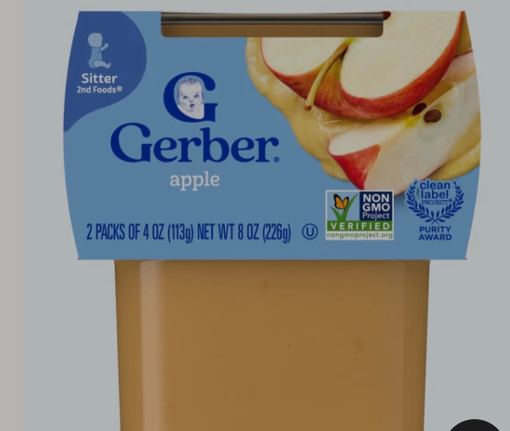 Gerber puree apple 226g