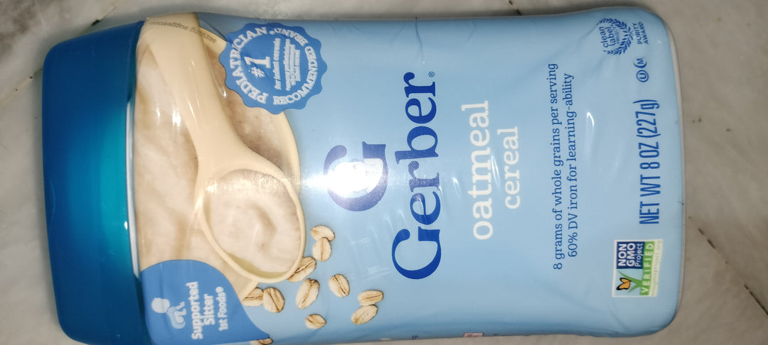 Gerber cereal oatmeal 227g 1st food