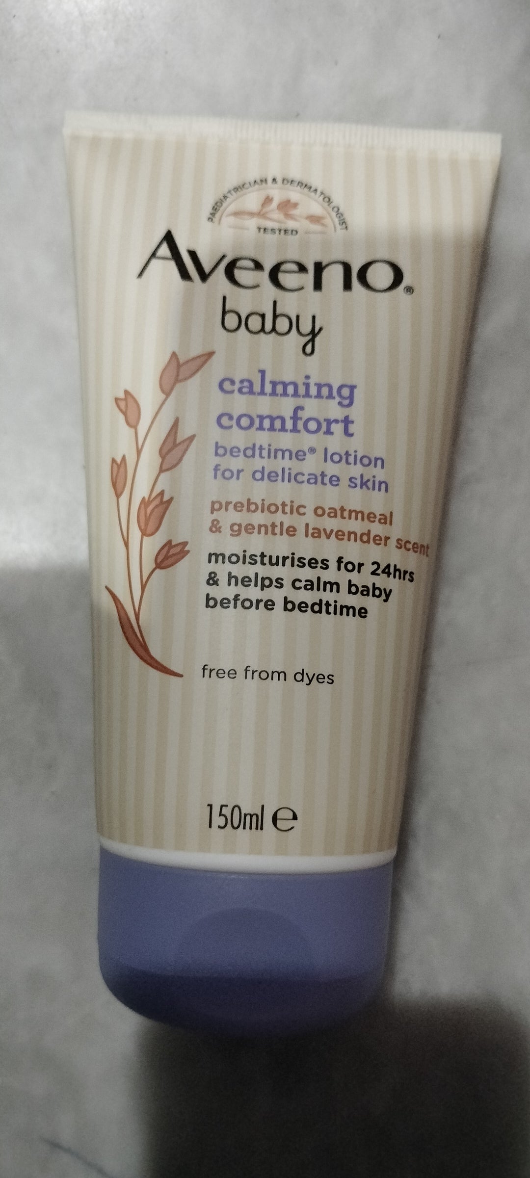 Aveeno baby calming comfort bedtime lotion 150ml