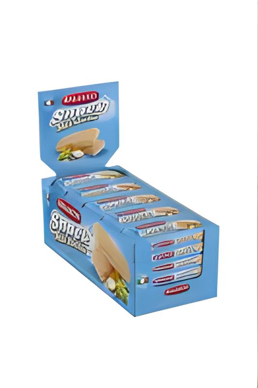 Balocco snack milk vanilla wafers 45g -(24)box