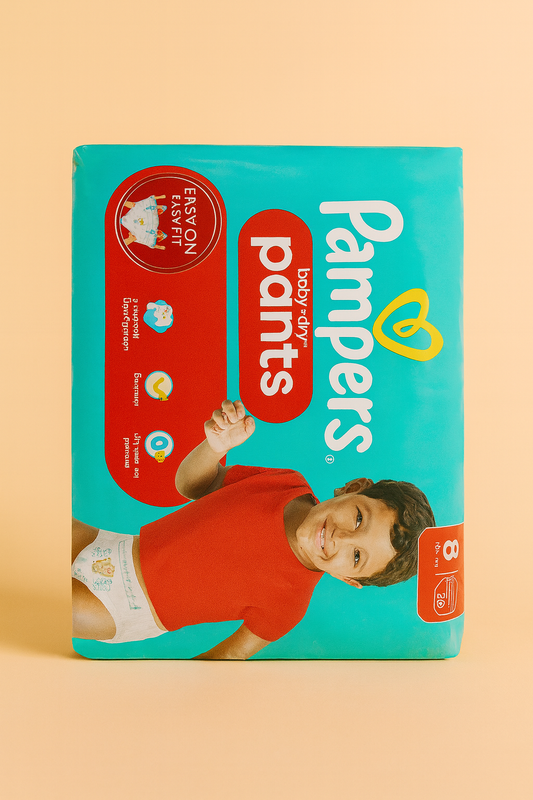 Pampers baby dry pants size 8, 26pcs