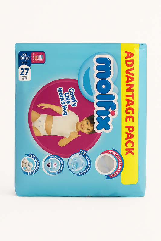 Molfix pants size 7 , 27pcs