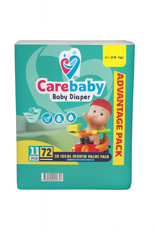 Carebaby diaper xl 72pcs