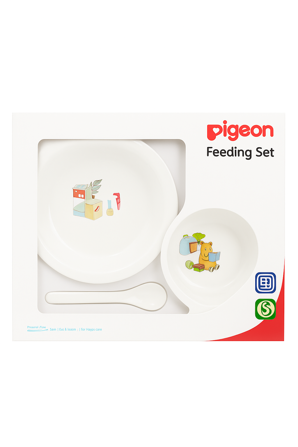Pigeon feeding set 6+months