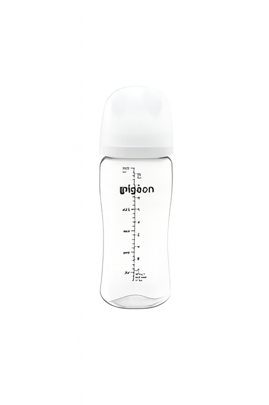 Pigeon Softouch Wide Neck Feeder T-Ester 300ml Logo