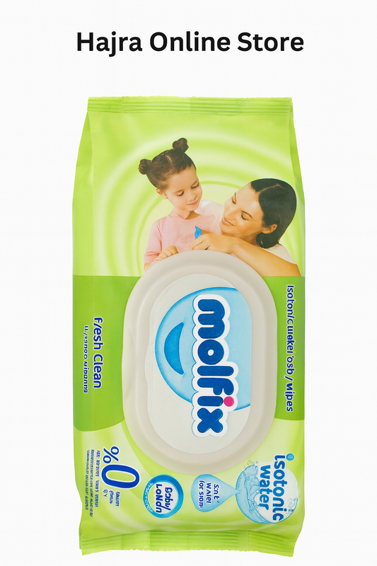Molfix baby wipes sensitive skin baby lotion 60 sheets