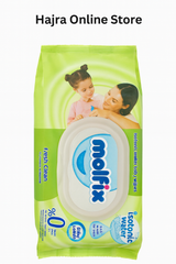 Molfix baby wipes sensitive skin baby lotion 60 sheets