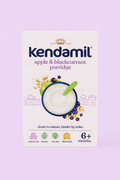 Kendamil apple & blackcurrant porridge 150g 6+ months