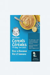 Gerber cereals Rice & Banana 227g