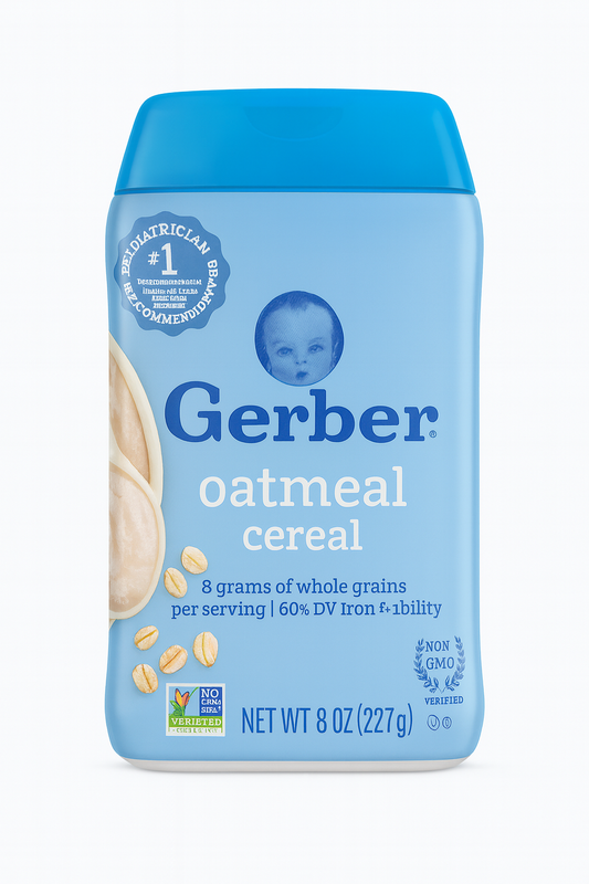 Gerber cereal oatmeal 227g 1st food