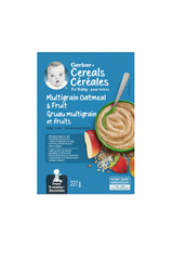 Gerber cereal multi grain oatmeal & fruit 227g