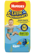 Huggies little swimmers sim pants 3-4 years, 7-15kg, 12 pants