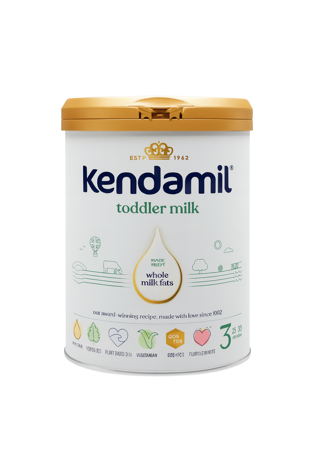 Kendamil milk classic powder stage 2, 800g (Pack of 2)
