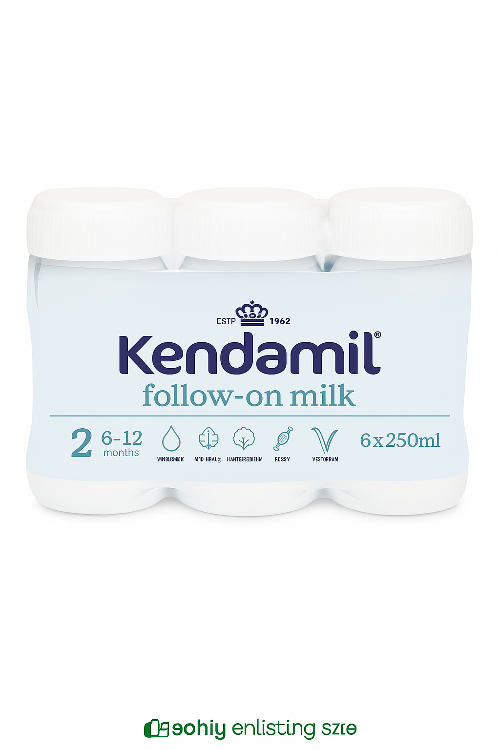 Kendamil classic milk stage 2 ready to feed 250ml x 6 (uk)