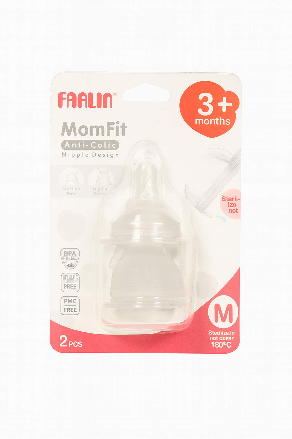 Farlin baby nipples 3+months