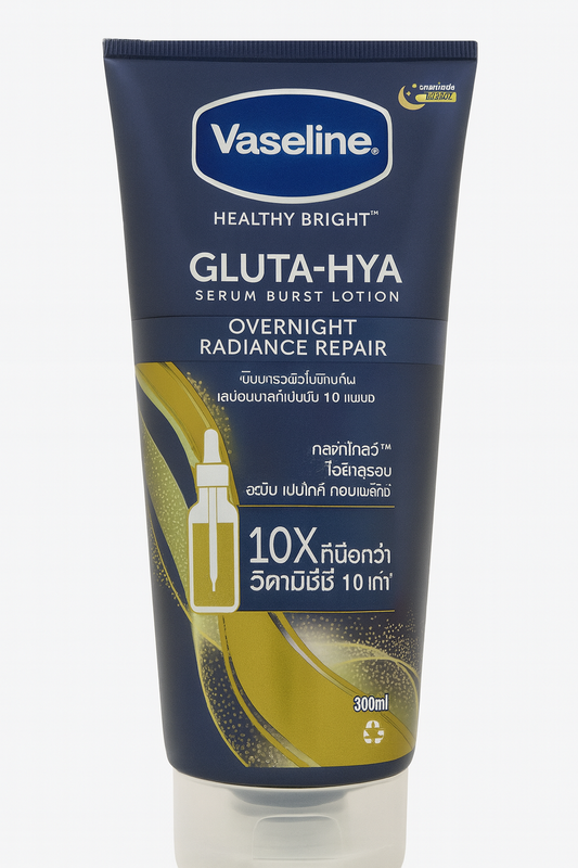 Vaseline Gluta-Hya serum Burst lotion overnight radiance repair 300ml
