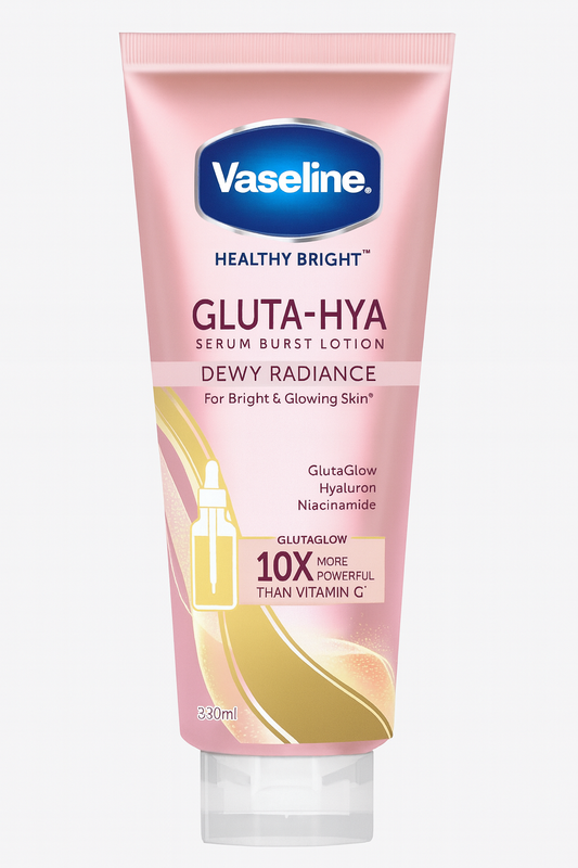 Vaseline Gluta-Hya serum Burst lotion dewy radiance for bright & glowing 300ml