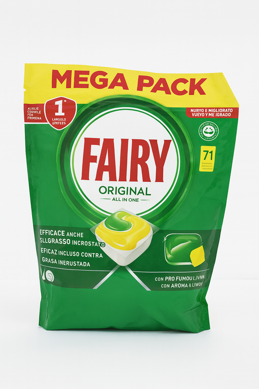 Fairy original all in one, 71 capsules