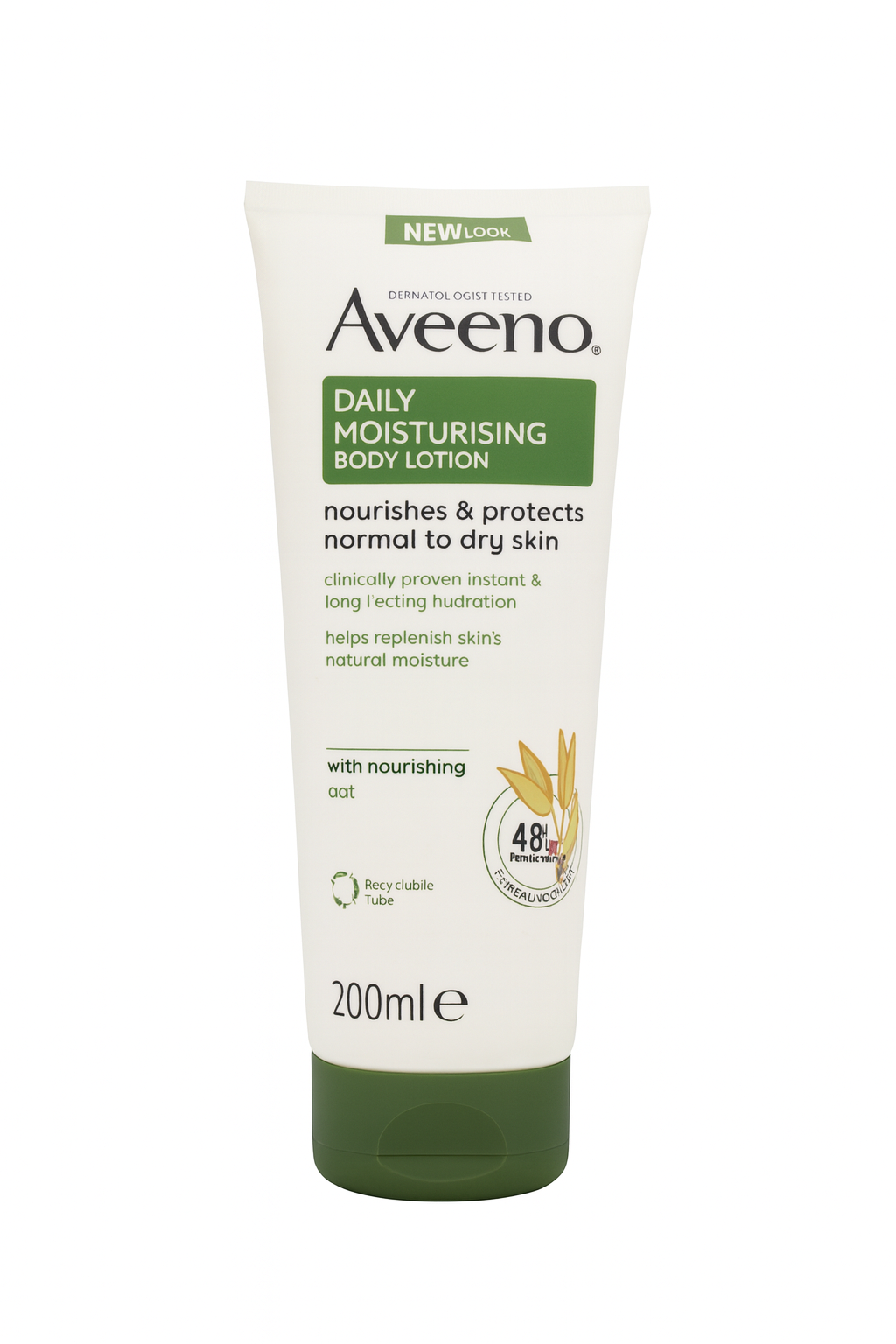 Aveeno Daily Moisturizing Body Lotion 200ml – Nourishing & Hydrating Skin Care for Dry Skin