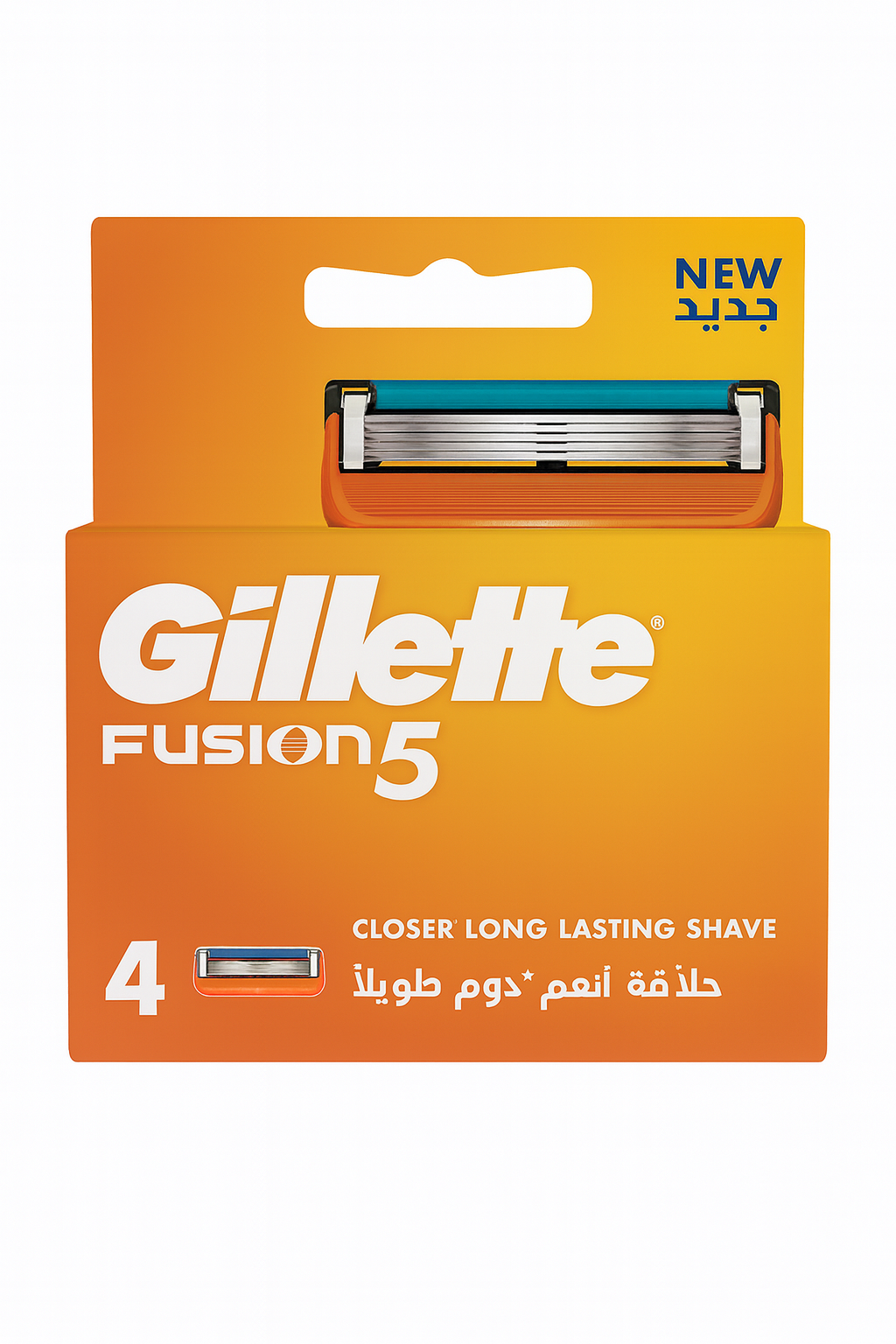 Gillette razor fusion5 blades 4