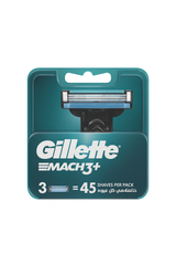 Gillette Mach3 plus system shaving razor carts 3s