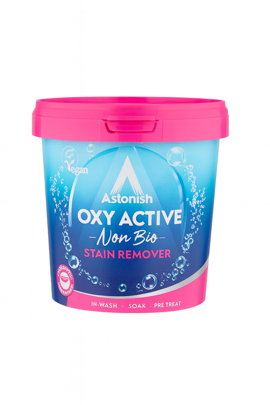 Astonish oxy active non bio stain remover 28washes 625g