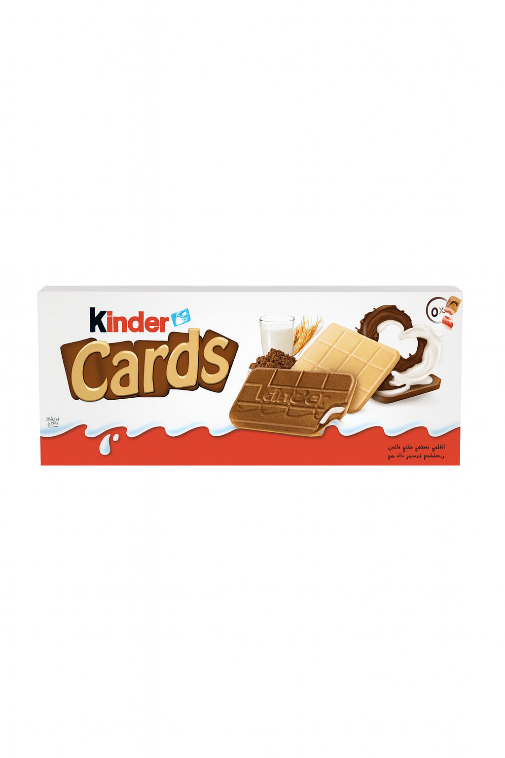 Kinder cards, 5 cards, 25.6g x 5=128g