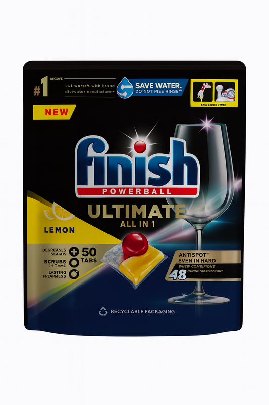 Finish powerball ultimate all in 1 , lemon sparkle 50tabs