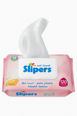 Slipers sensitive skin wet towel 120pcs