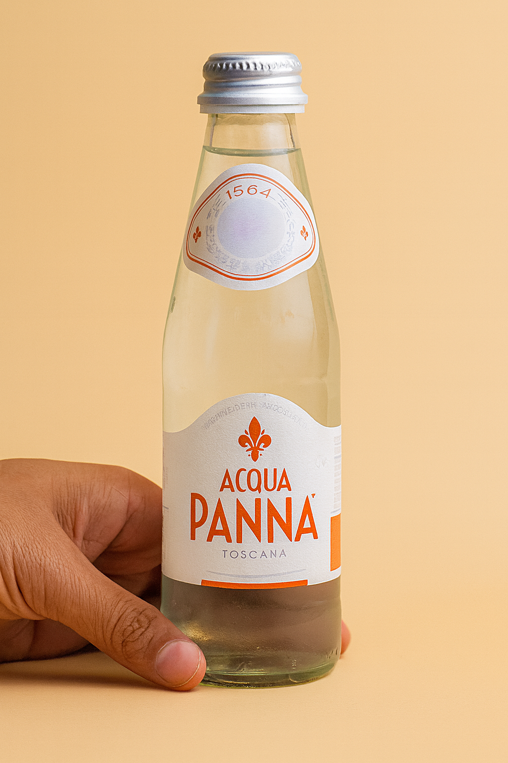 Acqua Panna Tuscany mineral water glass bottle 250ml