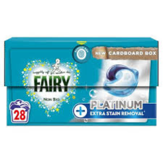 Fairy washing pods non bio 28 pods, 730.8g