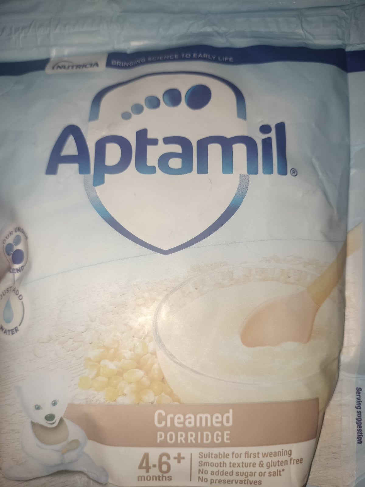 Aptamil Creamed porridge, 4-6months+, 125g
