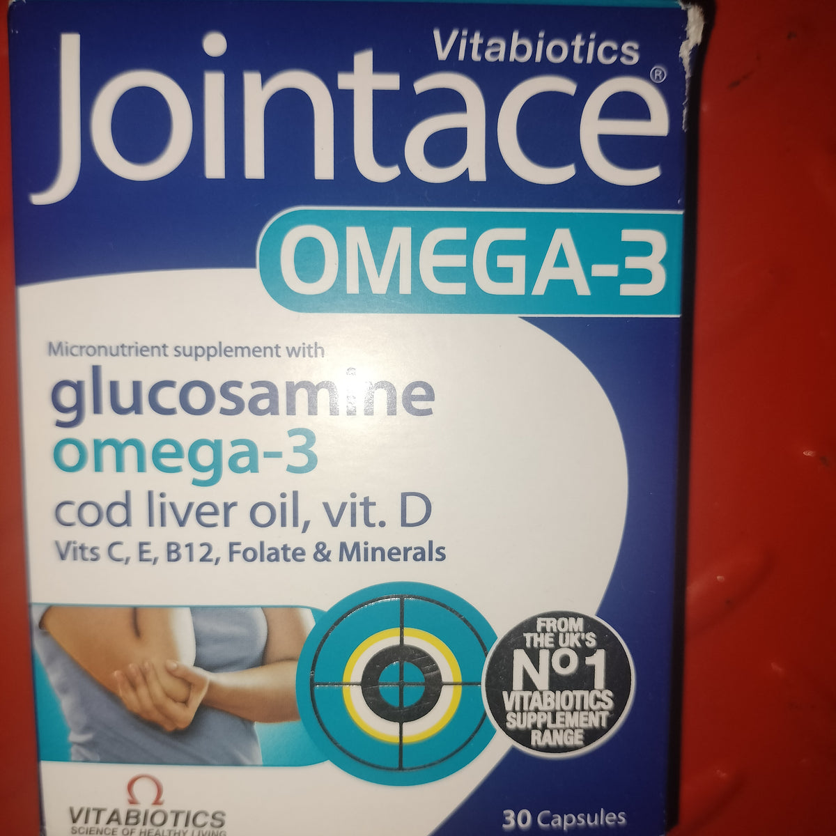 Jointace Omega-3 - Advanced Bone & Cartilage Support - Includes Omega-3, Copper, Cod Liver Oil, and Glucosamine