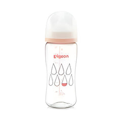 Pigeon Softouch Wide Neck Feeder T-Ester 300ml Dewdrop