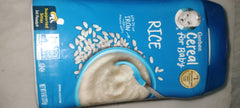 Gerber baby cereal rice 1st food 227g
