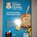 Gerber baby cereal oat banana & mango 227g, 8 months+