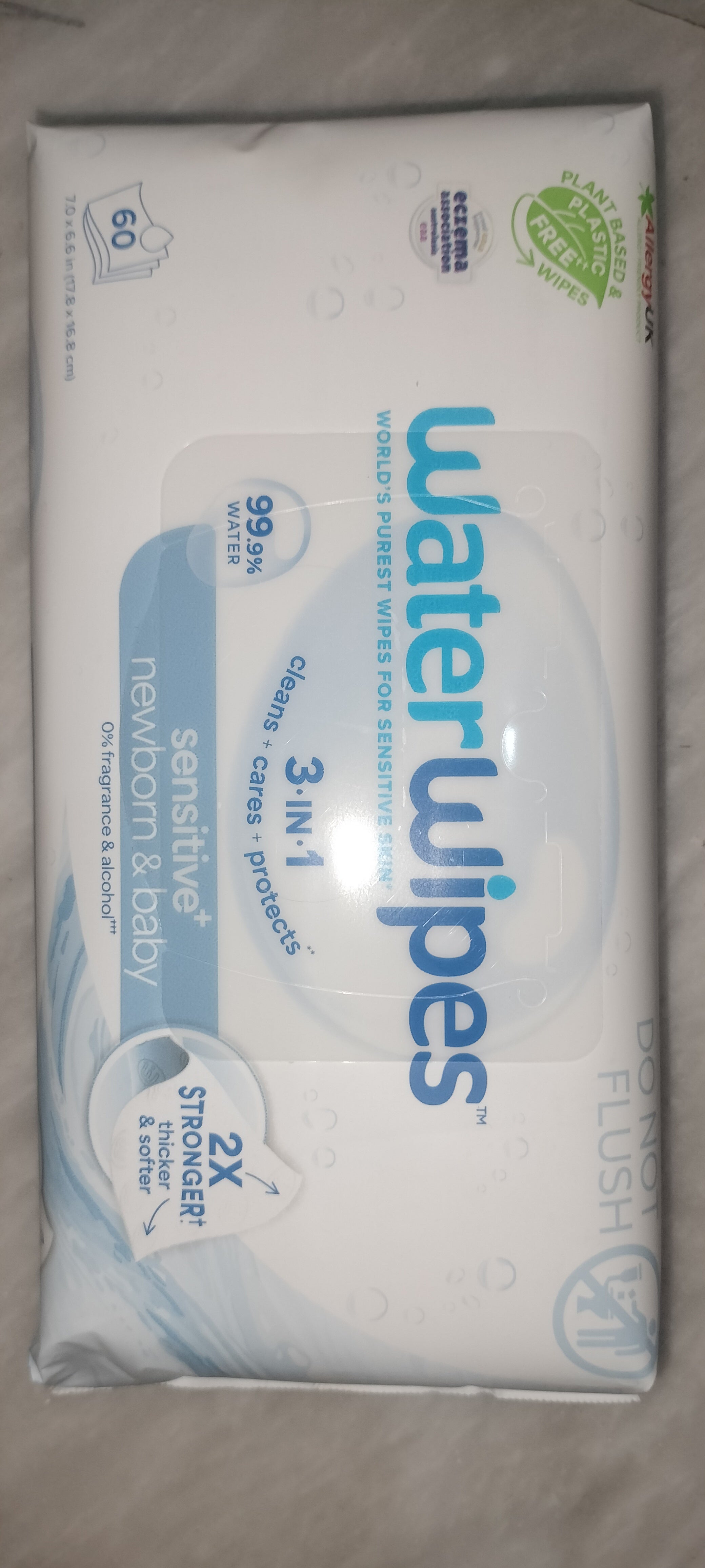 Water wipes baby 60 sheets